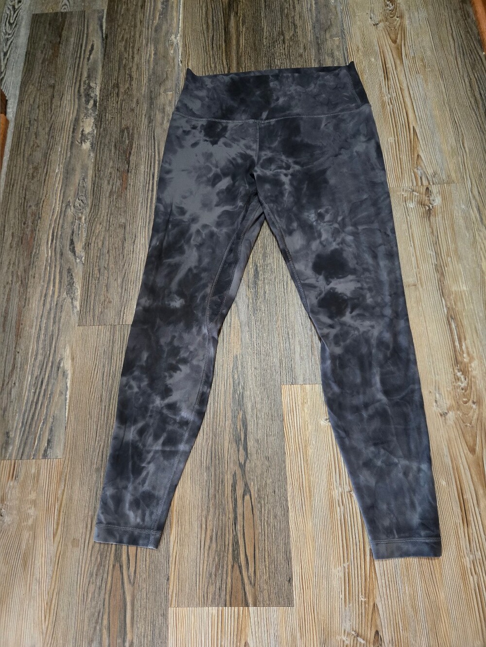 lululemon athletica Charcoal Tie-Dye High-Rise Leggings